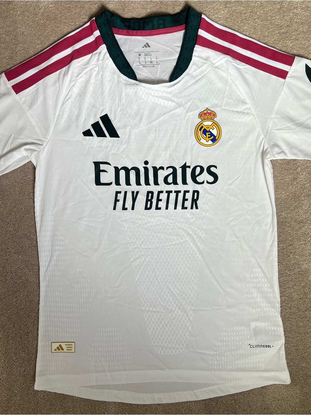 Adidas Real Madrid Home Kit Player Version M 26/27